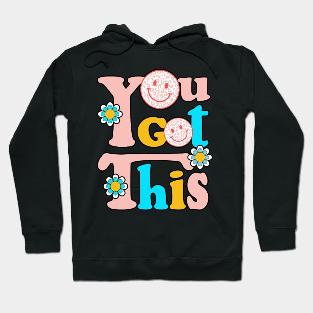 Test Day Rock The Test Teacher Testing Day You Got This Hoodie by DonVector